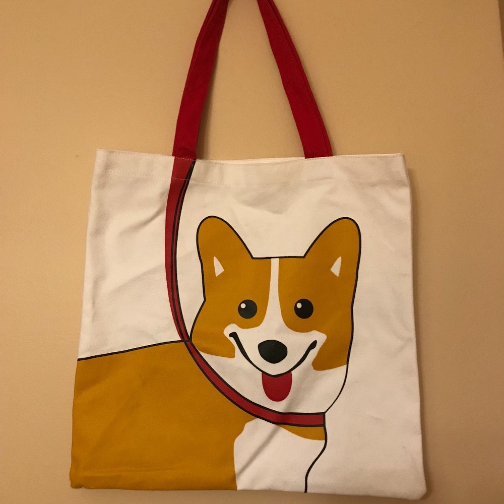 Corgi Tote Bag